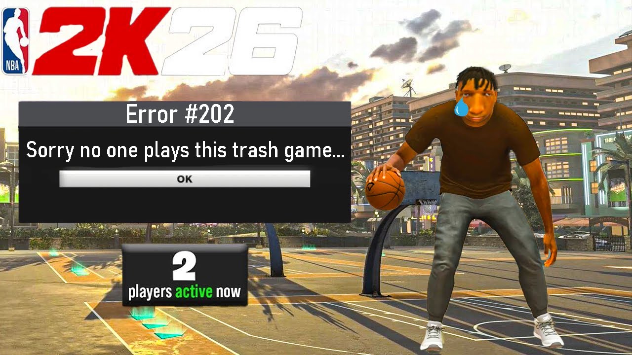 I tried nba2k26 CURRENT GEN and got depression.....