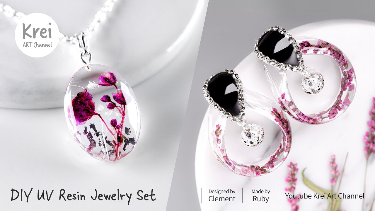 【UVレジン】魅惑のパープルコレクションセット〜♪ UV Resin-Enchanting purple Collection Set!