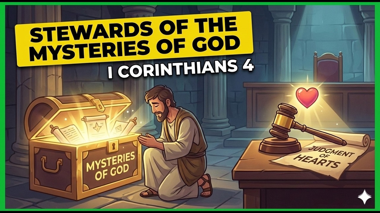 I Corinthians 4: Stewards of the Mysteries of God