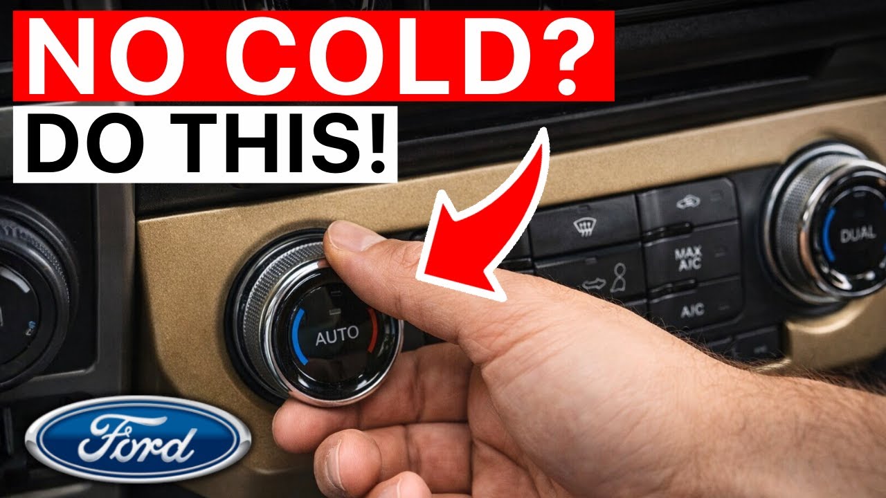 Doing This Will Make Your Ford's AC Blow TWICE as Cold (DON'T Pay $1,200!)