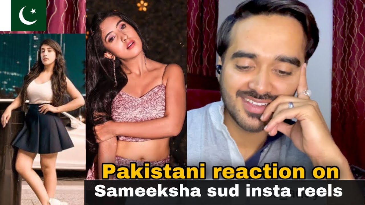 Reaction on SAMEEKSHA SUD insta reels | YesAddy reaction |