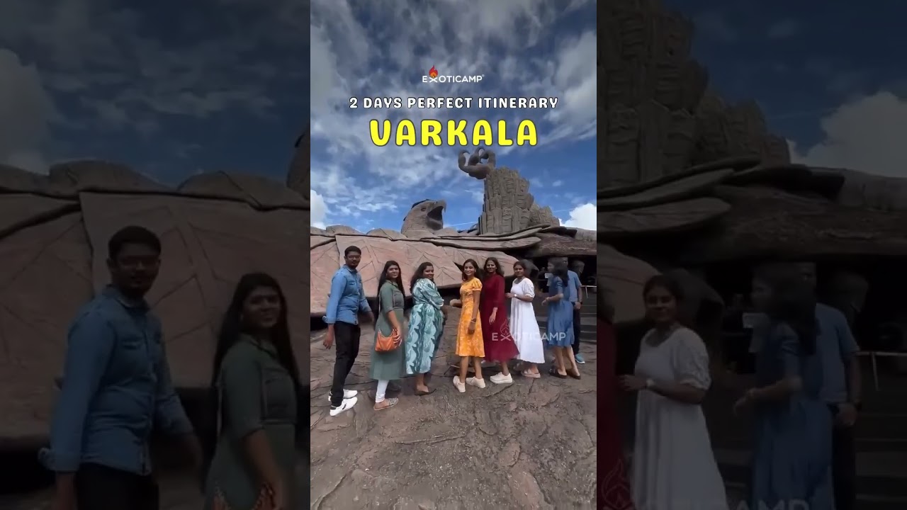 ✅Perfect 2 days Itinerary for &ldquo;Varkala Backpacking trip 🏖️&rdquo; DM for booking link 🌟