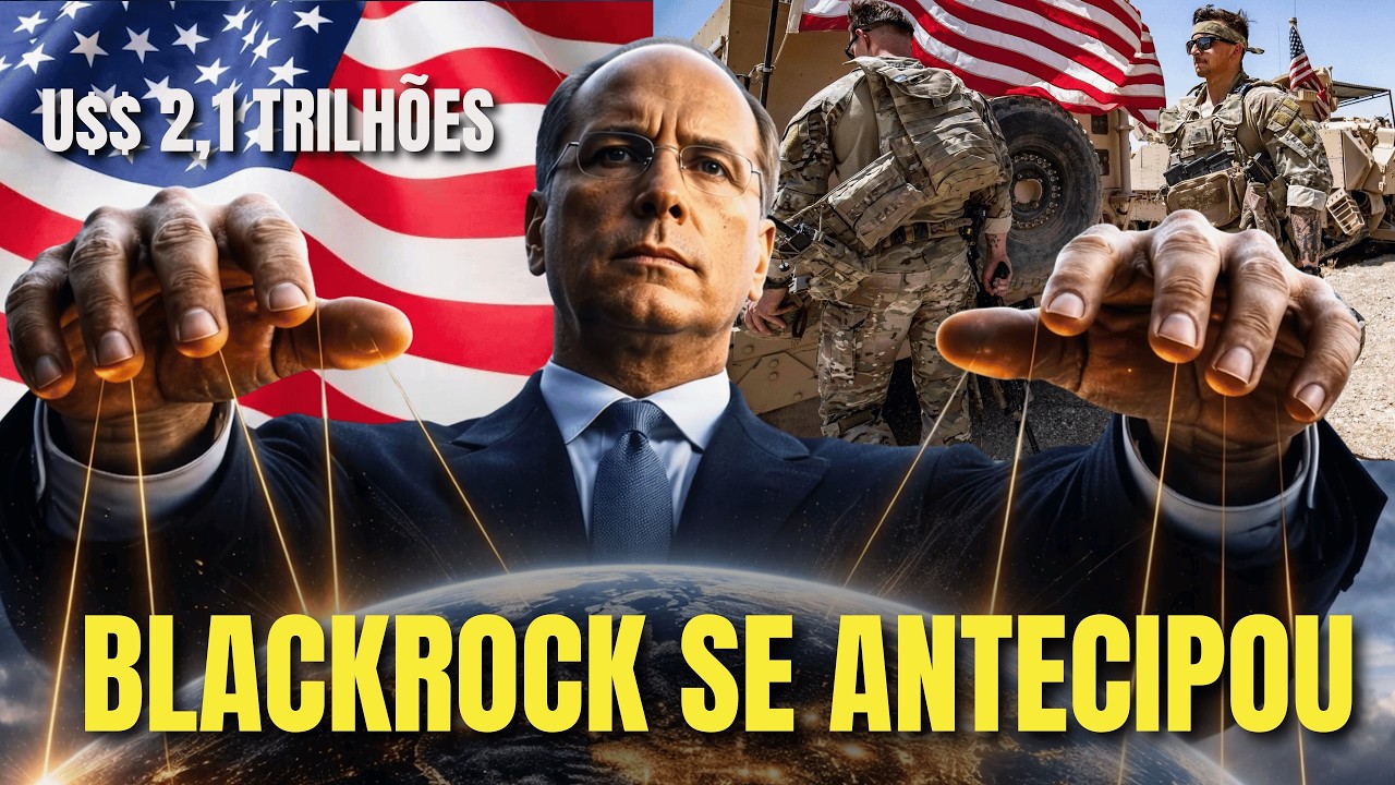 A BLACKROCK se antecipou e MOVEU TRILHÕES para SE PROTEGER e O QUE ISSO TE ENSINA!