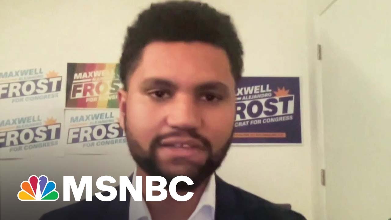 FL Congressional Nominee Maxwell Frost Could Be First Gen Z Member Of Congress