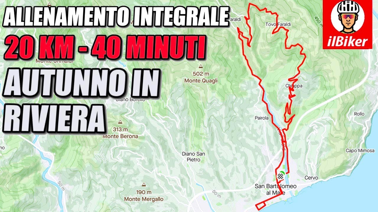 BDC | Allenamento integrale (40 min - 20 km) video per allenamento rulli o spinning