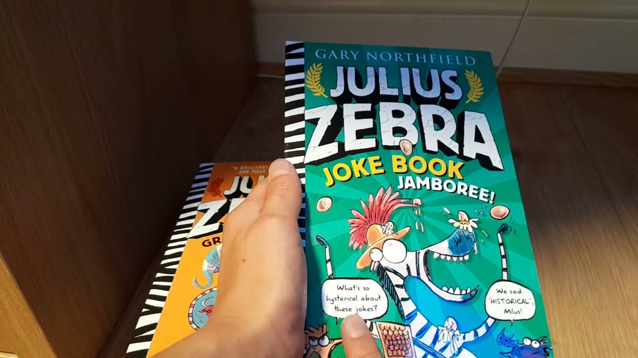 All Julius Zebra books in order📚📔📕📖📗📘📙