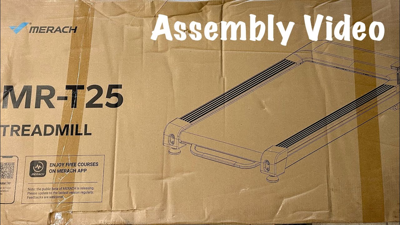 MERACH MR-T25 Treadmill Assembly