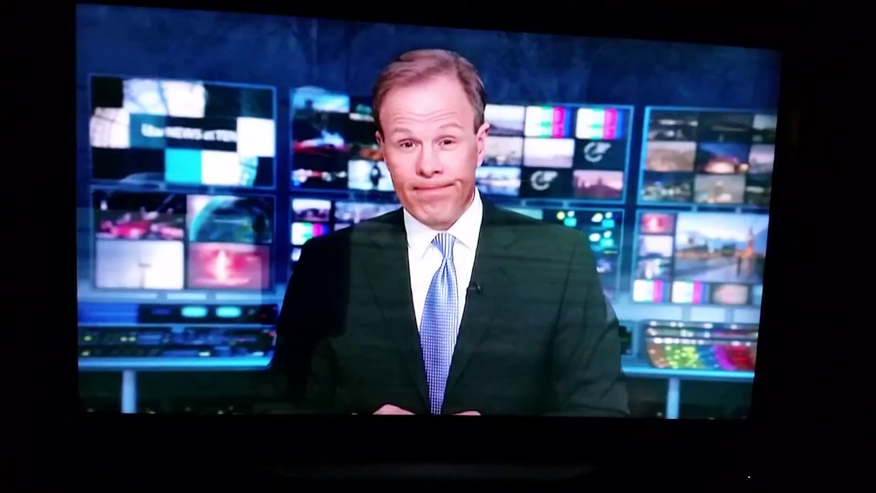 ITV News At Ten has fire alarm and goes off air on 3 January 2018