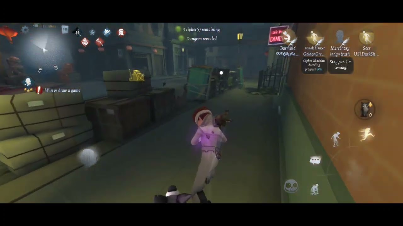 me as a pro seer identity v