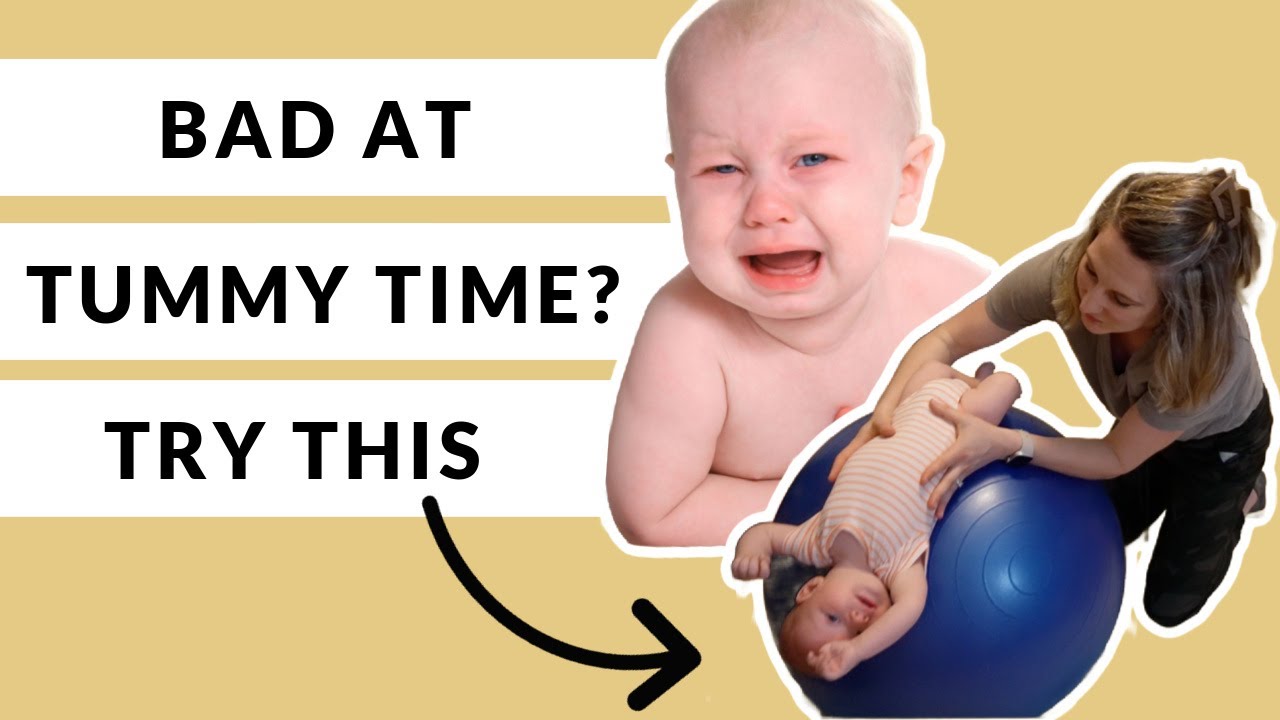 Почему мой малыш плохо себя чувствует, когда лежит на животике? Прогибы назад на гимнастическом мяче