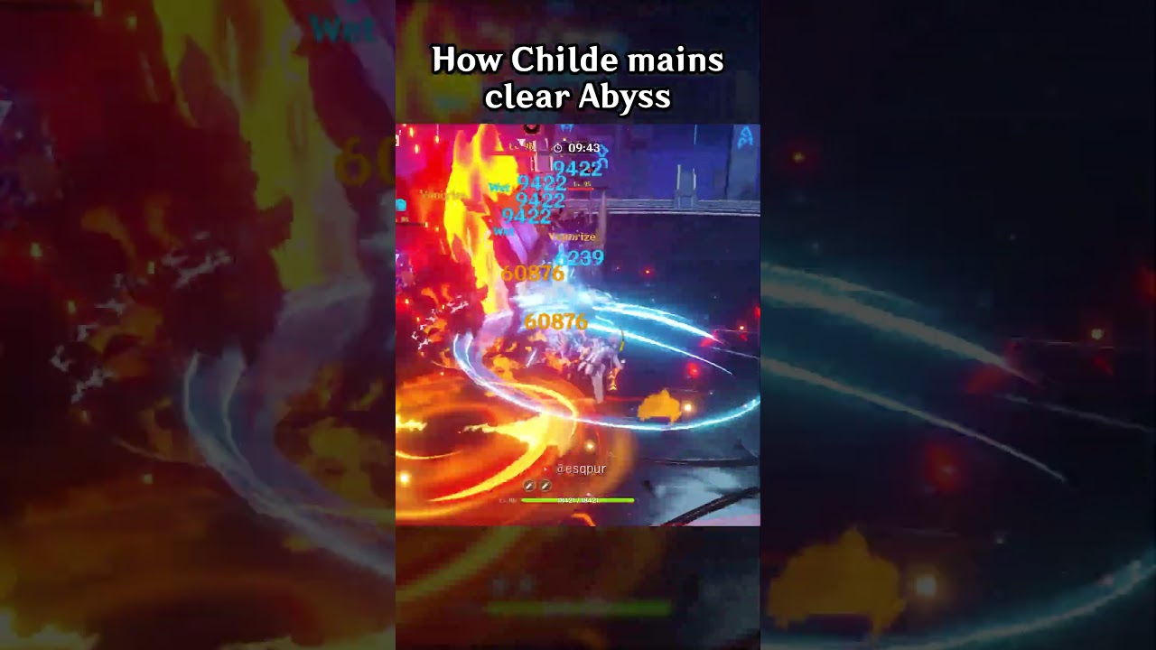 How Childe Mains Clear Abyss