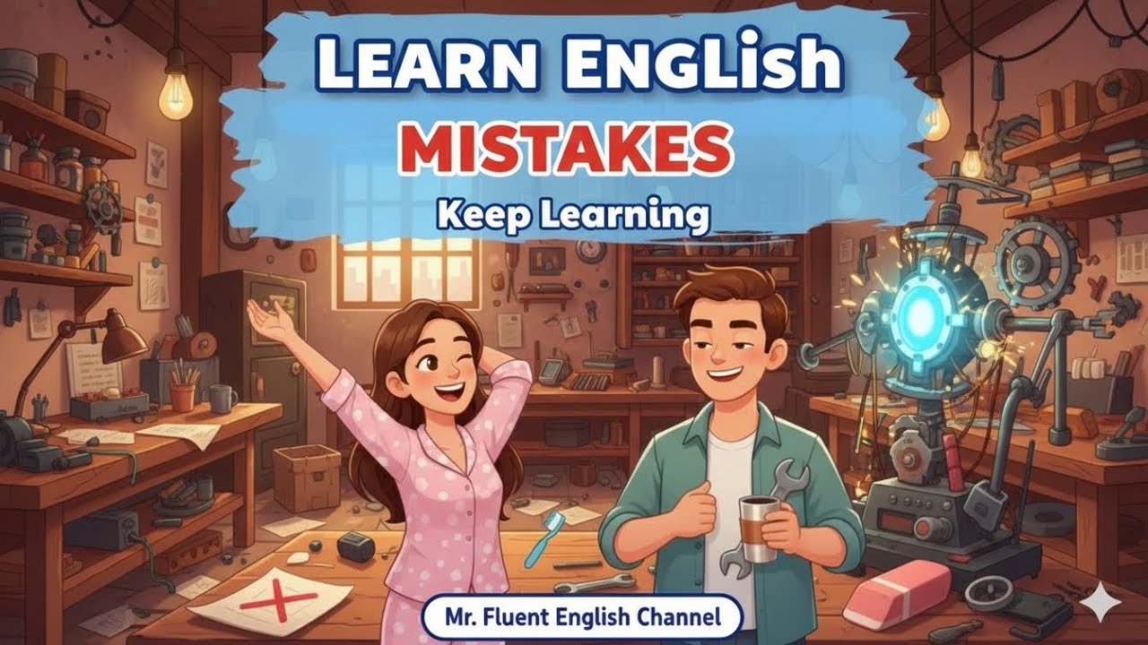 It Is Okay to Make Mistakes: Keep Learning English