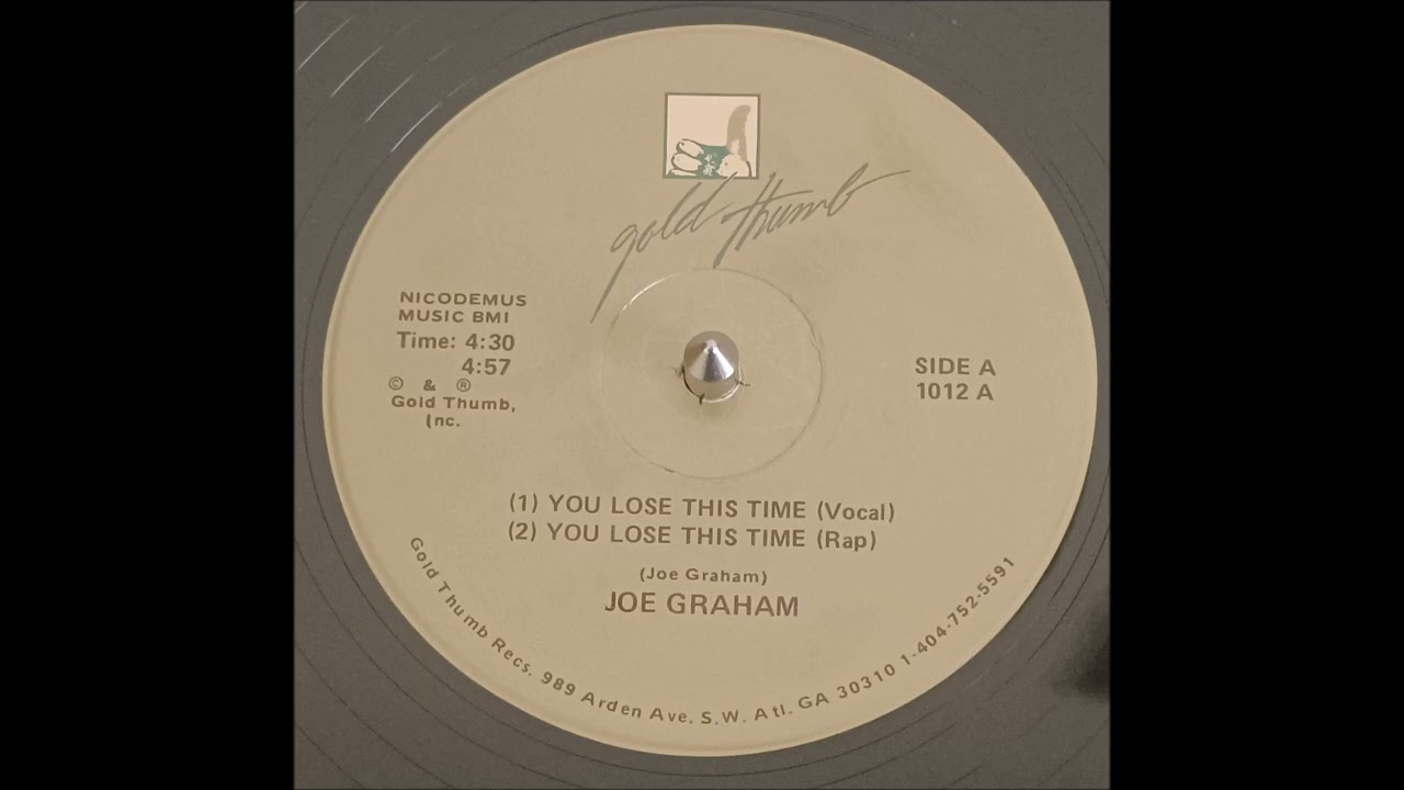 Joe Graham - You Lose This Time (198X) [Electrofunk/Modern-Soul] HQ