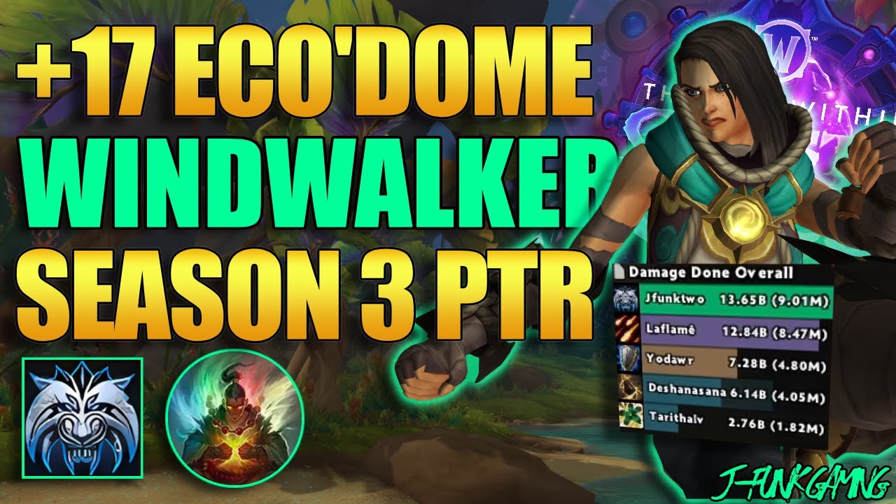 BoK-less Build v2 Eco'dome Aldani +17 | Conduit WW Monk | TWW Season 3 PTR