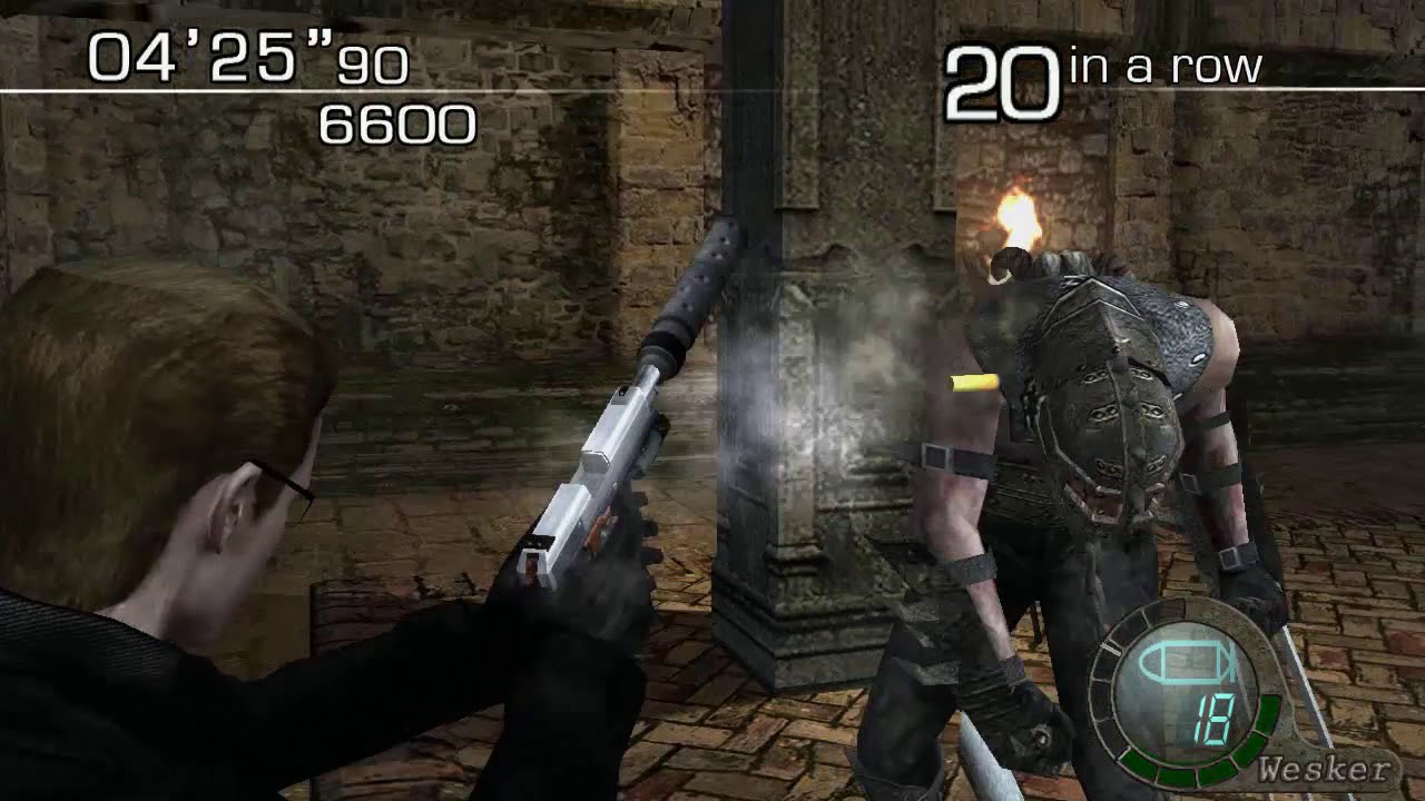 رزدنت ايفل 4 Resident Evil طور المرتزقة the mercenaries ويسكر Albert Wesker القلعة 5 نجوم #18