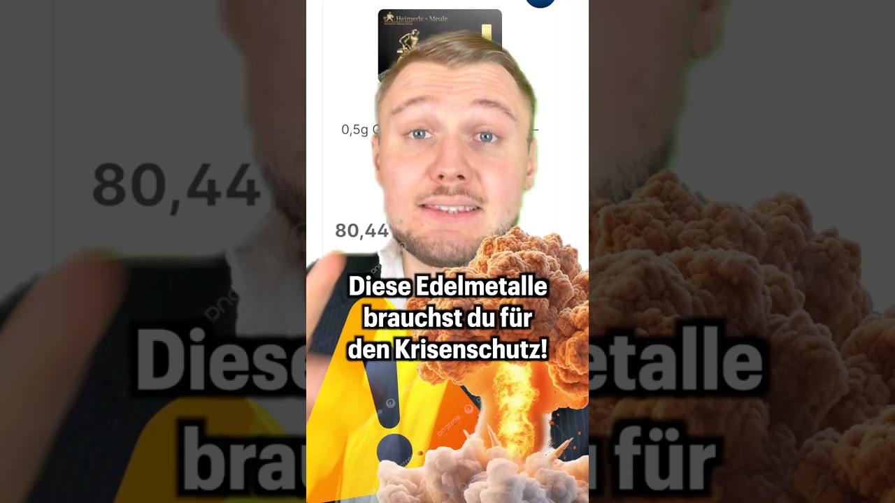 Die richtigen Edelmetallst&uuml;ckelungen f&uuml;r die Krisenvorbereitung!