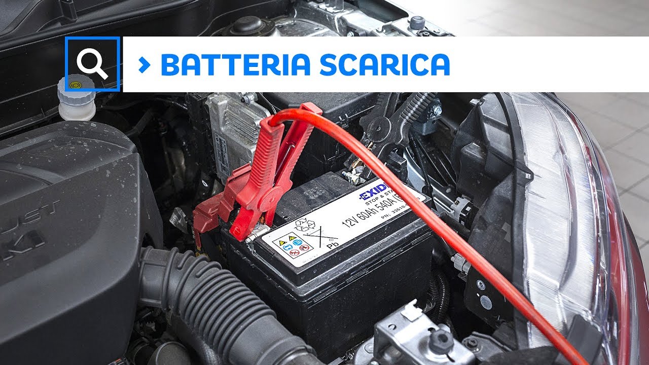 Come ricaricare la batteria dell'auto