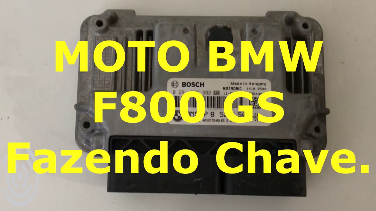 Programando nova Chave moto BMW F800 GS - veja as novas dicas