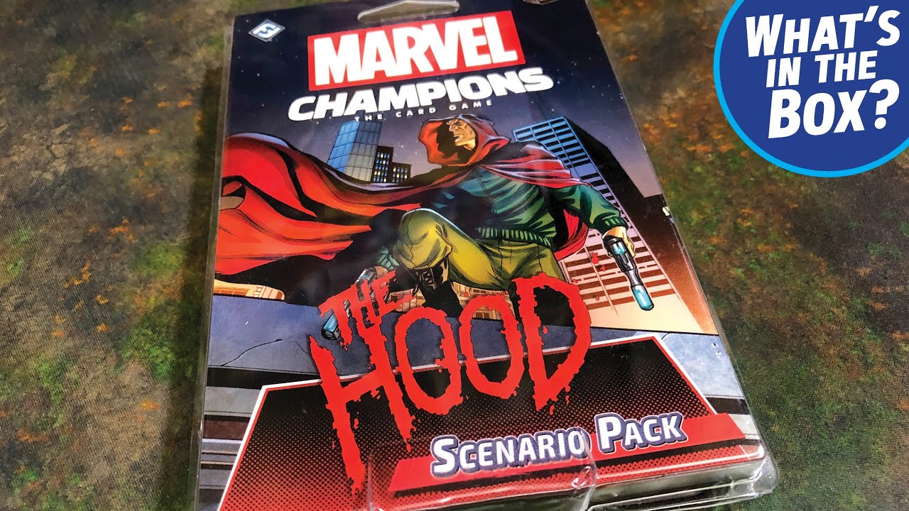 the HOOD Scenario Pack for Marvel Champions the Card Game Unboxing
