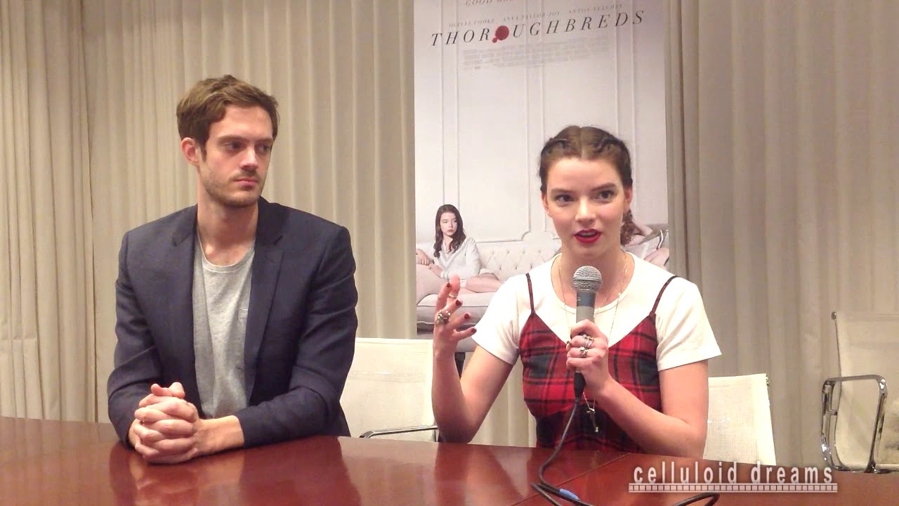 Writer/director Cory Finley and actor Anya Taylor-Joy on THOROUGHBREDS (2018) - Celluloid Dreams