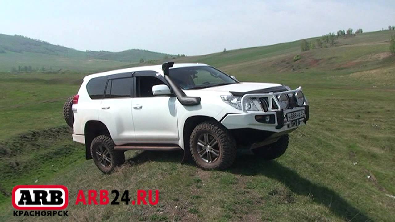 Land Cruiser Prado 150  ARB air locker off road test (part 1) ARB24
