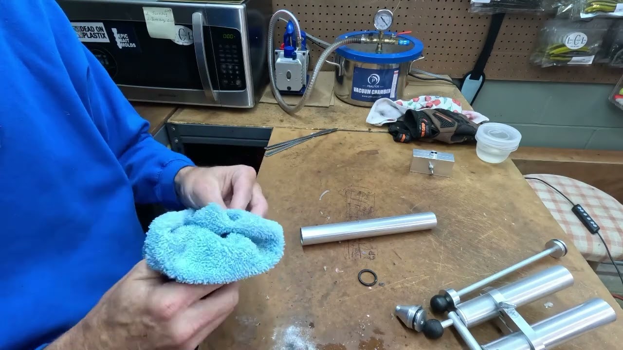 Soft Plastic Bait making-Injector Cleaning