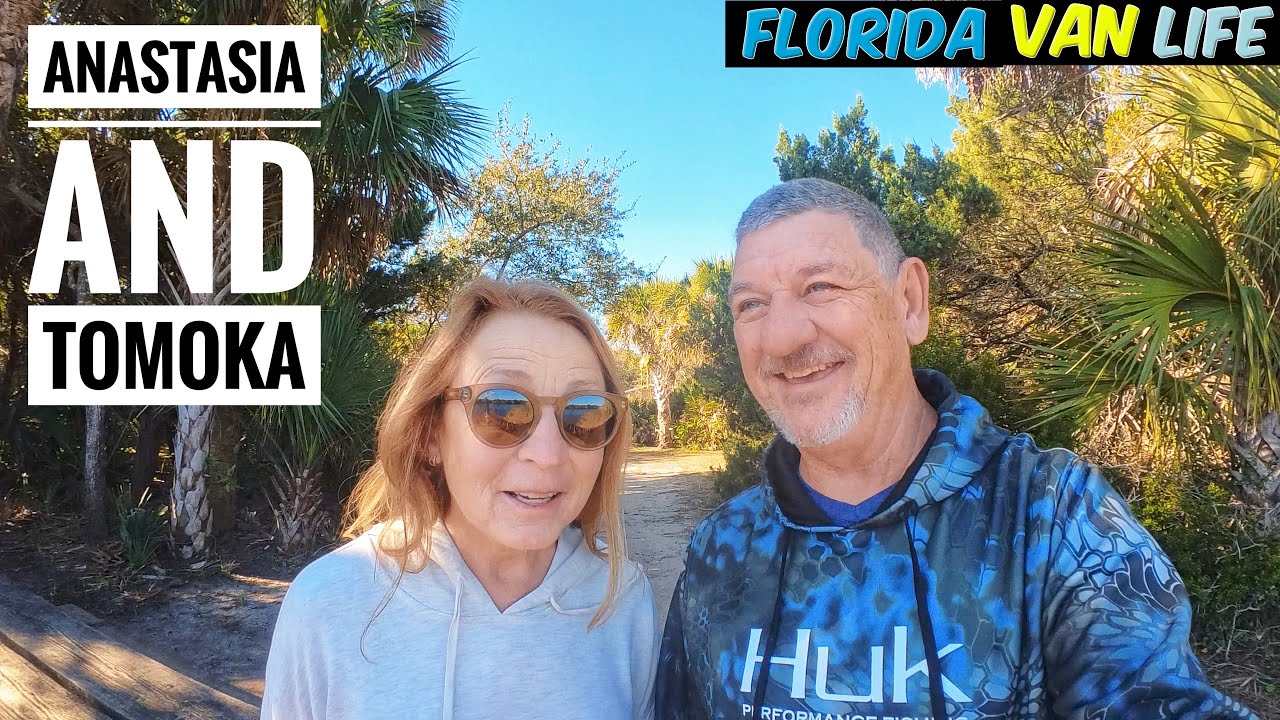 Оуэн и Линн @ Анастасия и Томока 🚐💨 Florida Van Life 2022 НОВАЯ КАМЕРА ПОПАЛА ПОД ДОРОГУ 😢