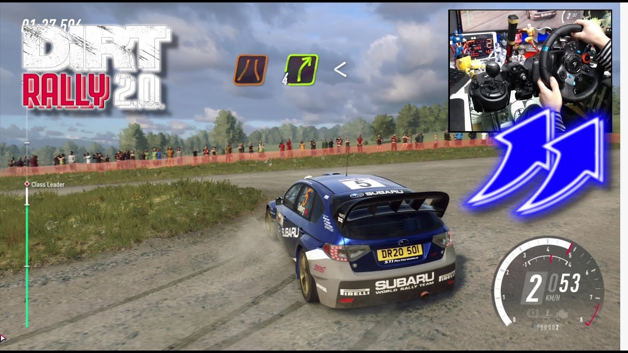Subaru Impreza WRC GERMANY / Logitech G29 DiRT Rally 2.0 DLC