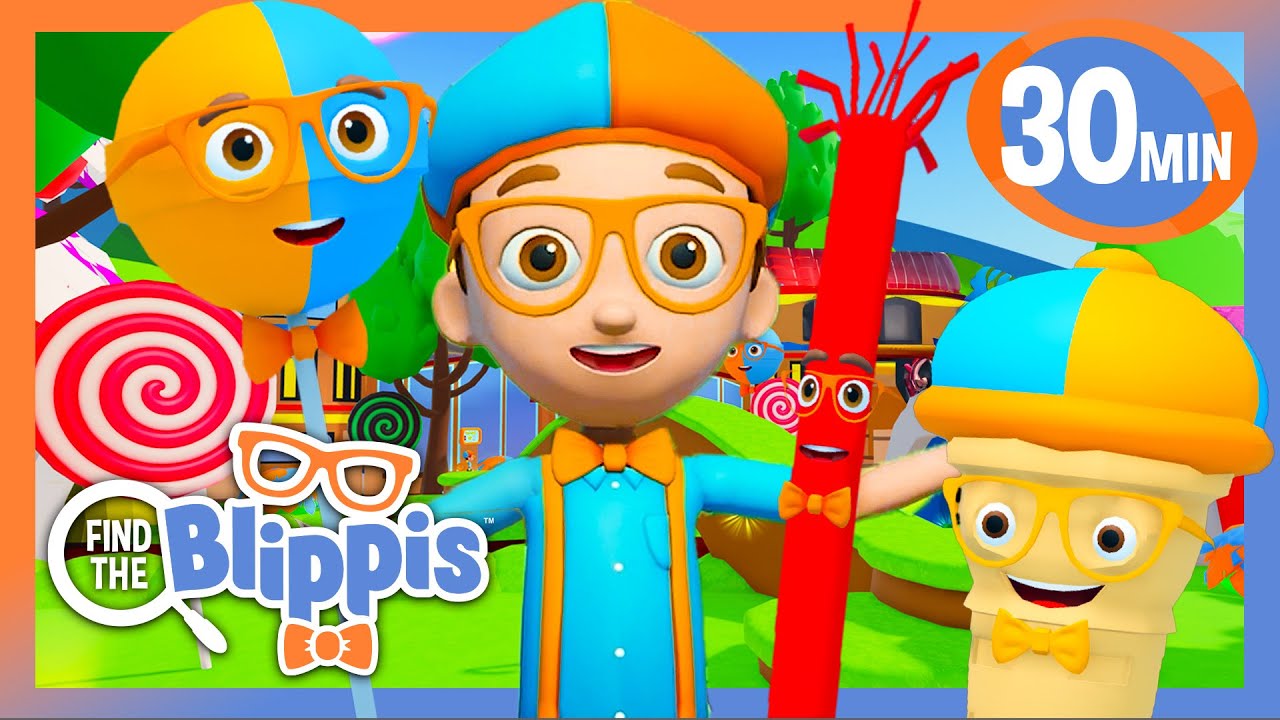 Unlock ALL Candy Blippis in 'Find The Blippis' on Roblox! | Blippi Plays Roblox!