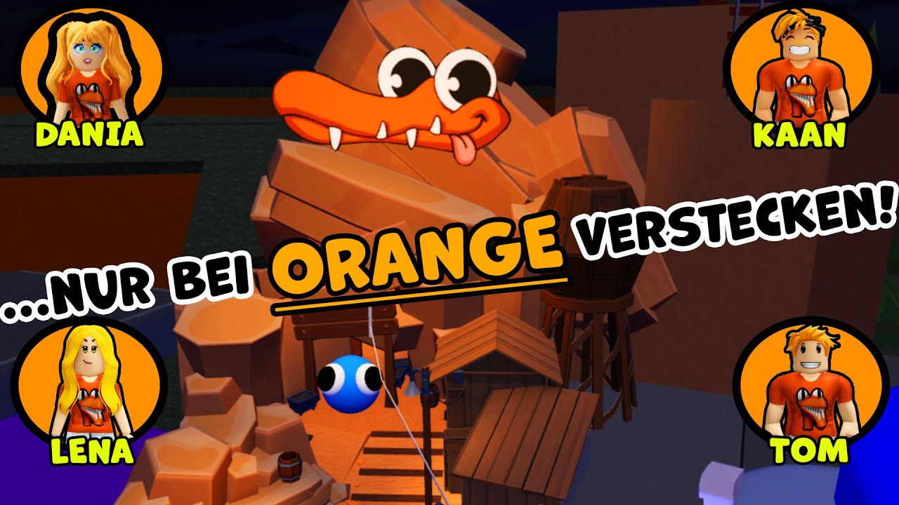 Ich darf mich NUR BEI 1 FARBE VERSTECKEN bei Rainbow Friends Chapter 2! XXL Hide and Seek Challenge