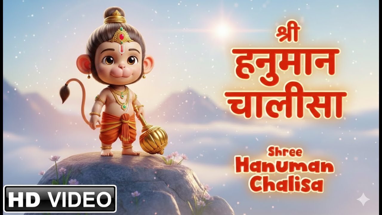 श्री हनुमान चालीसा 🙏 | संकट मोचन हनुमान जी | Powerful Hanuman Chalisa Full #hanumanji #song