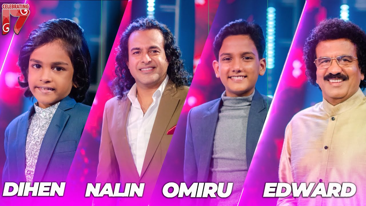 Derana 17th Anniversary Celebrating |  Edward,Omiru,Nalin,Dihen