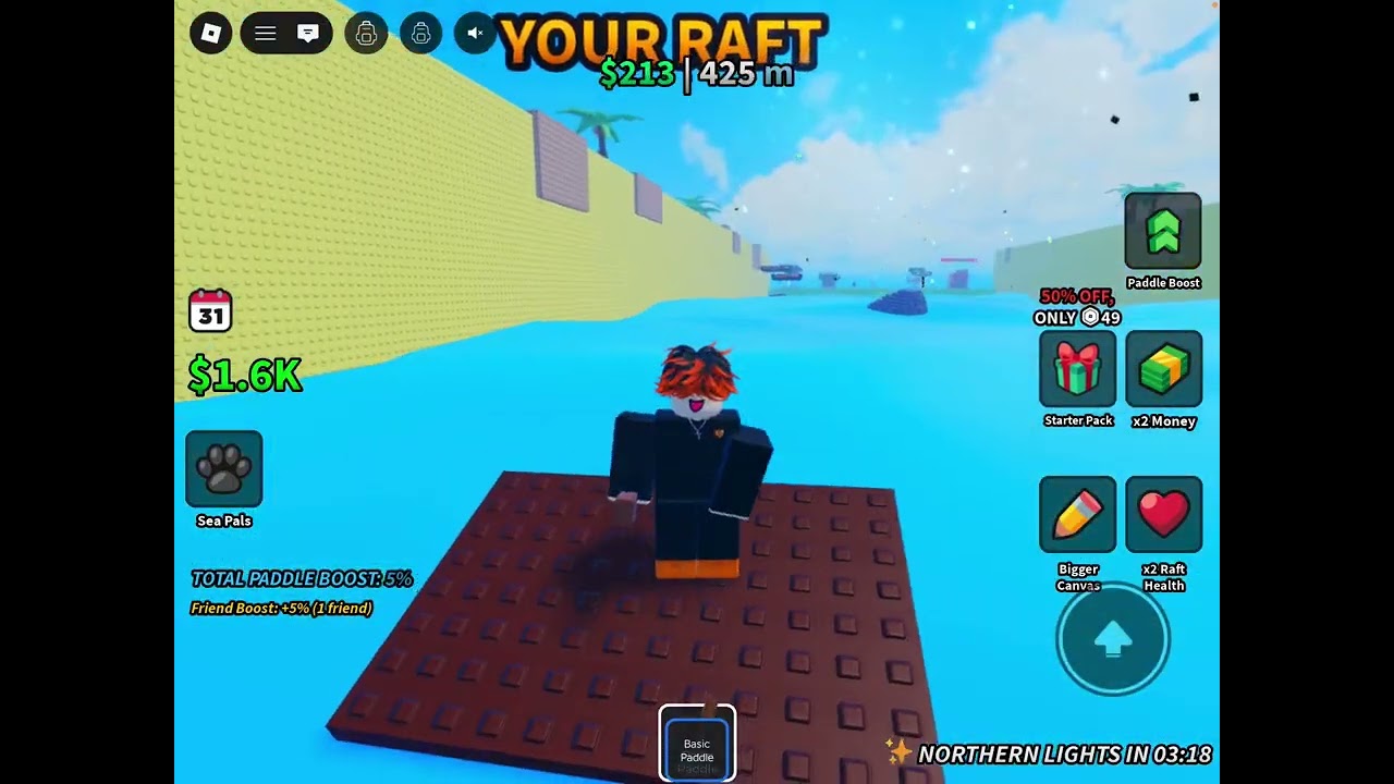 I am in draw a raft with epic plays ￼