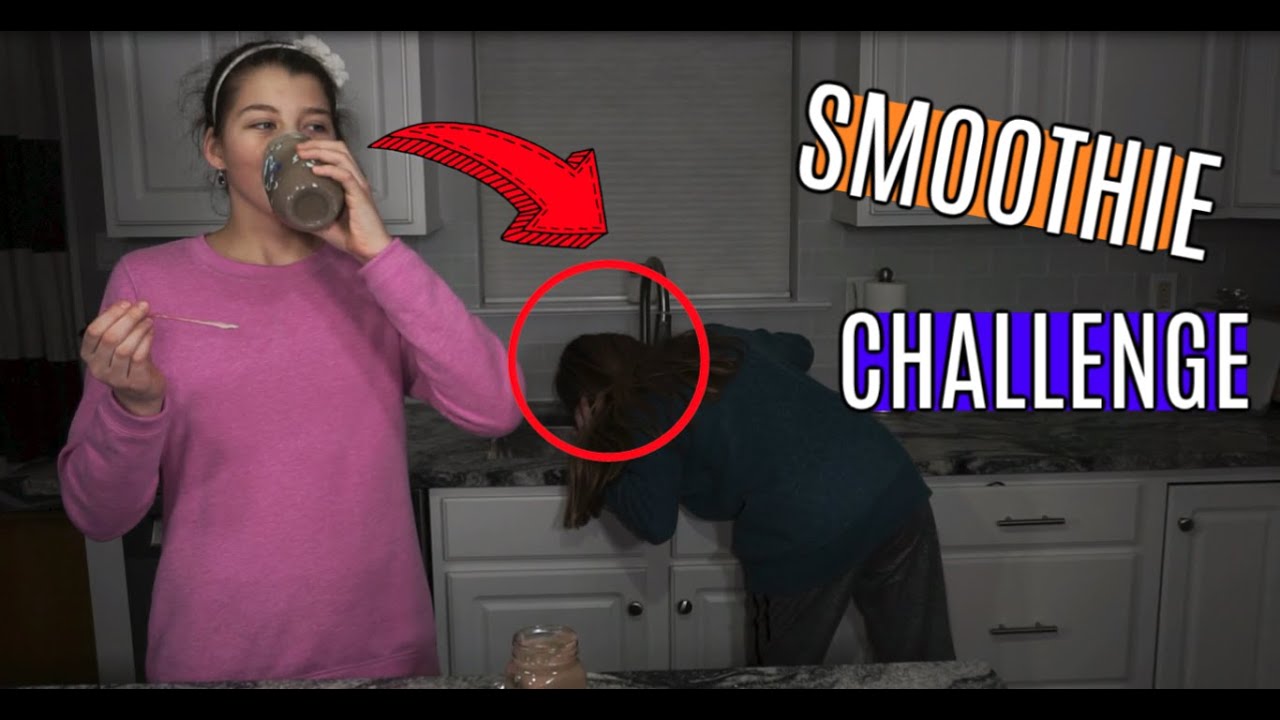 SMOOTHIE CHALLENGE!! *Gross*