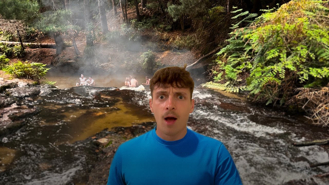 We Found a Hidden Hot Spring Deep in the Forrest!