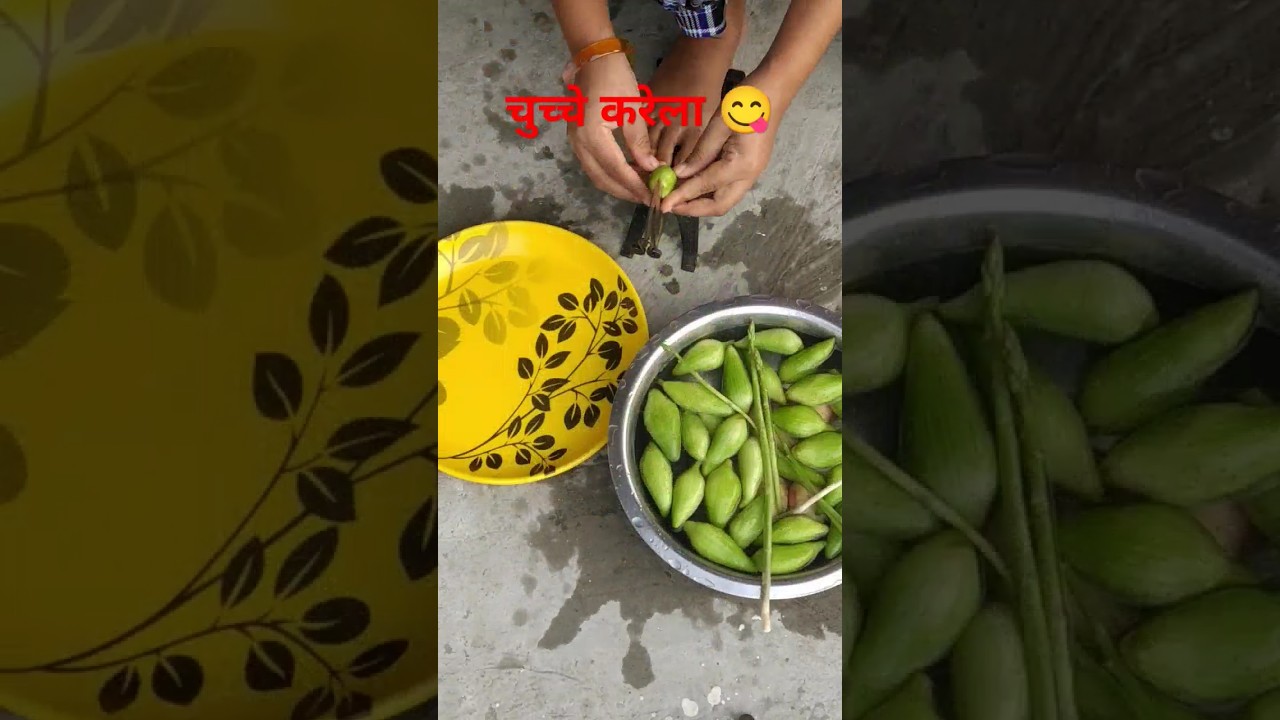 Chuche karela ra aloo ko Tarkari 🤤#pratimakitchen