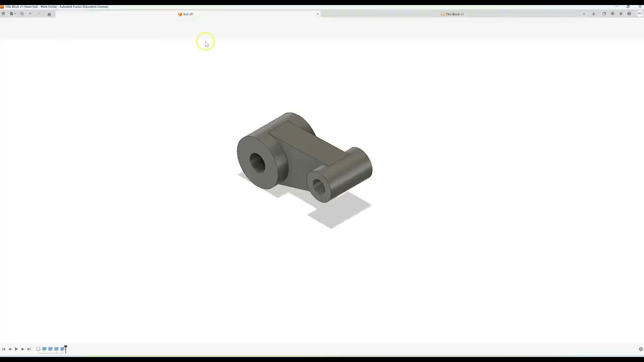 How to make a drawing file template and a custom title block in Fusion360.