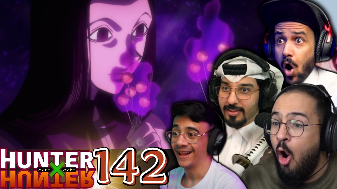 ردة فعل العرب هنتر x هنتر الحلقة 142 | Hunter x Hunter Episodes 142 REACTION ARABIC