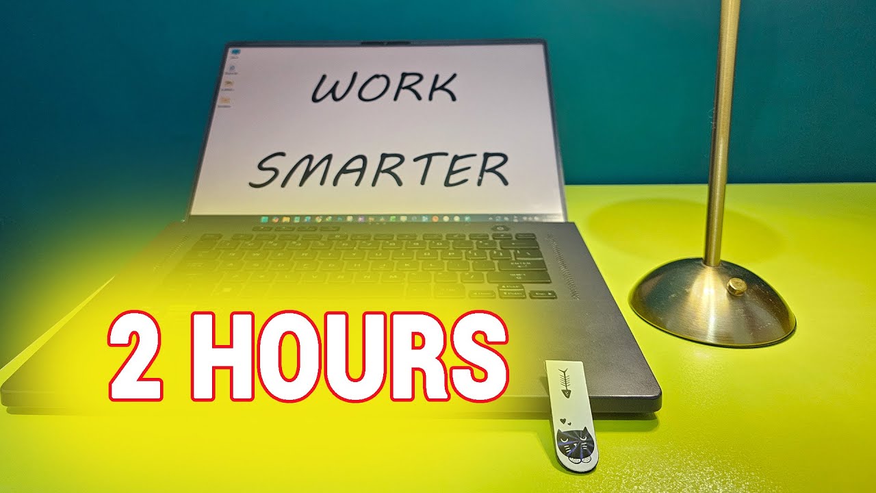 2 HOUR Work With Me | ADHD Friendly, No Music | Pomodoro