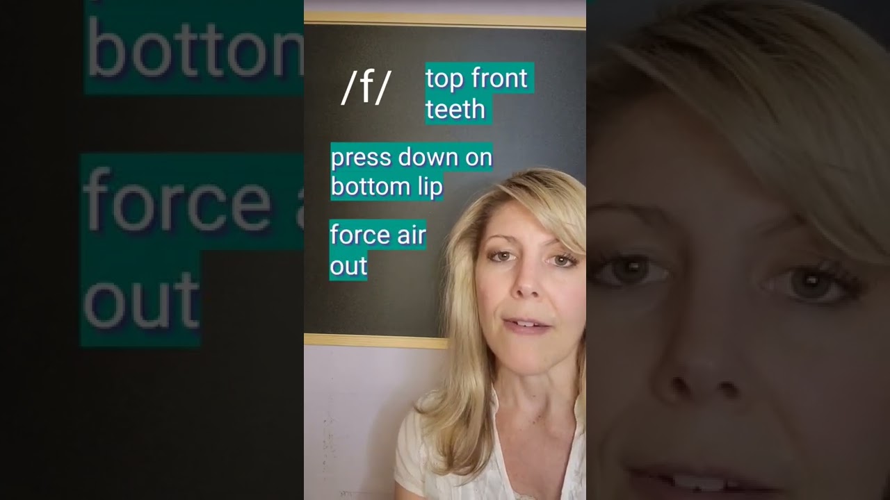 Pronunciation practice /p/ and /f/