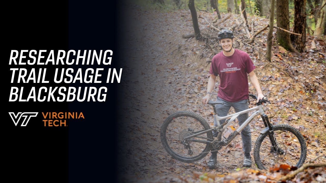 Researching trail use in Blacksburg