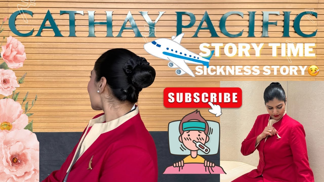 Cabin crew training report sick story🤒| #cabincrew #cathaypacific #crewlife