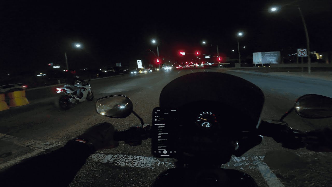 [1/2] Busy Night Runs - 2022 Harley Davidson Low Rider S - Pure Sound 4K