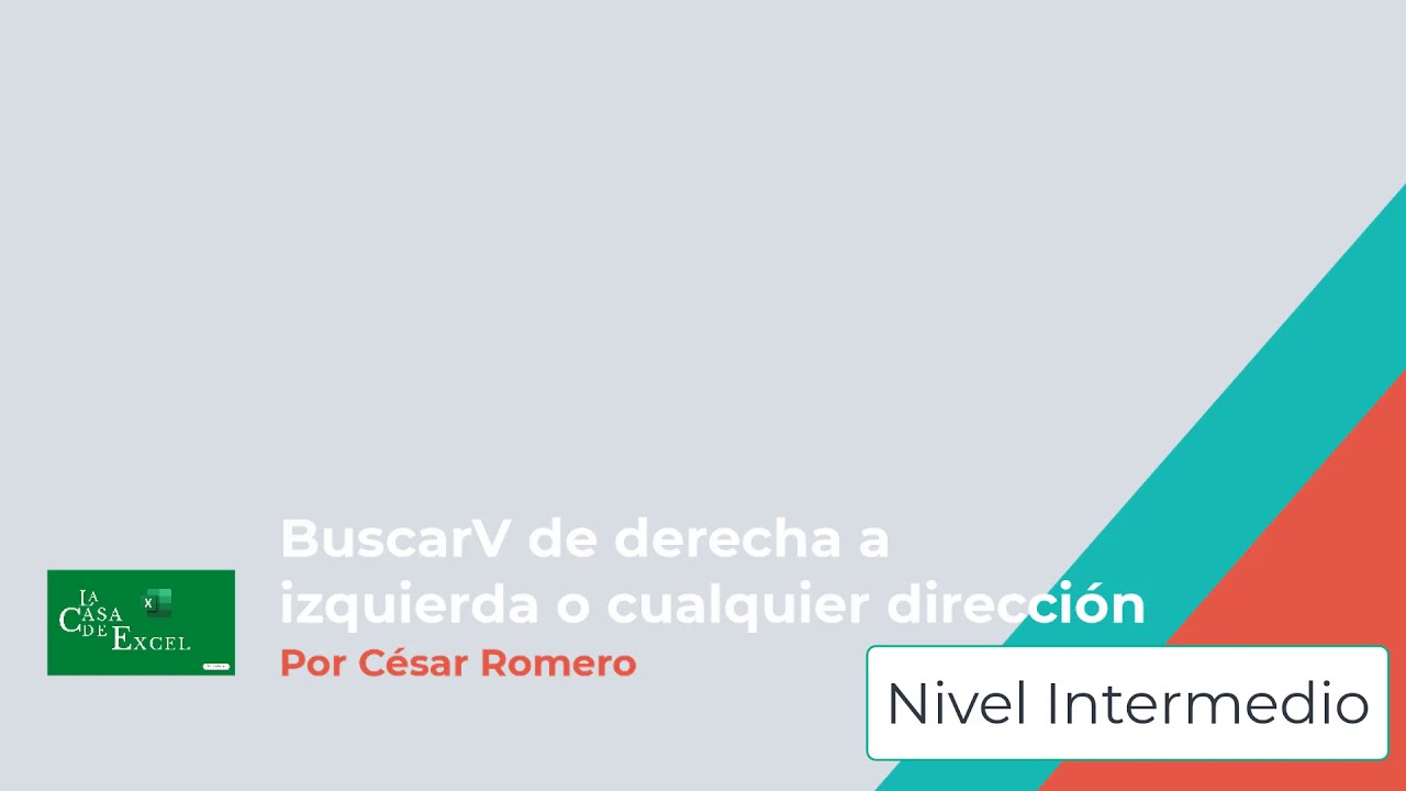 ¡¡¿¿BuscarV de derecha a izquierda??!!, CLARO QUE SÍ...