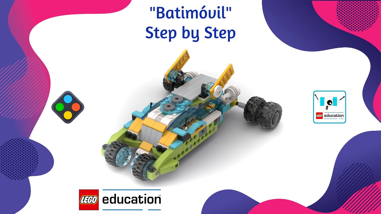 LEGO WEDO 2.0 ⚙️ BATIMÓVIL | BATHMOBILE WeDo 2.0 | TUTORIAL ✔️  (45300)
