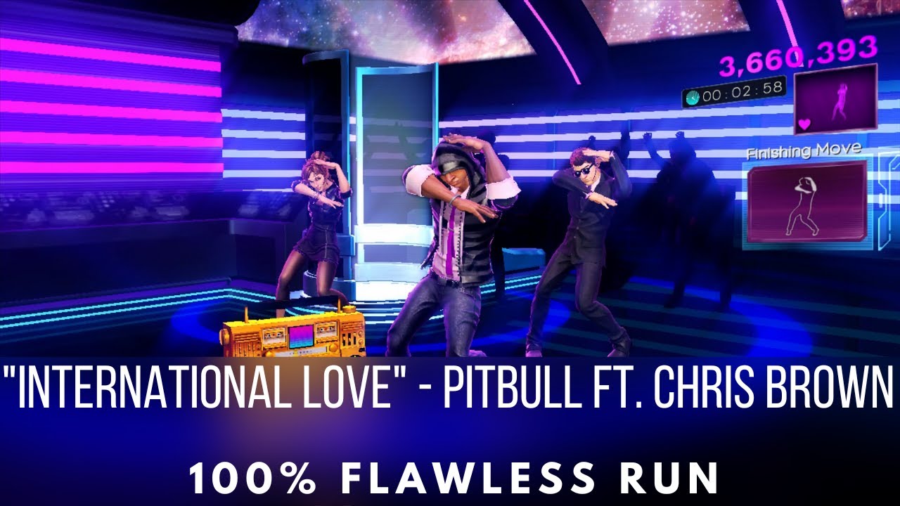 Dance Central 3 - International Love - Pitbull ft. Chris Brown - Flawless Run