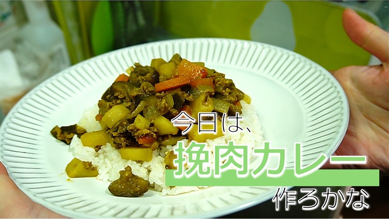 #63【挽肉カレー】カメラ　設定　迷走中