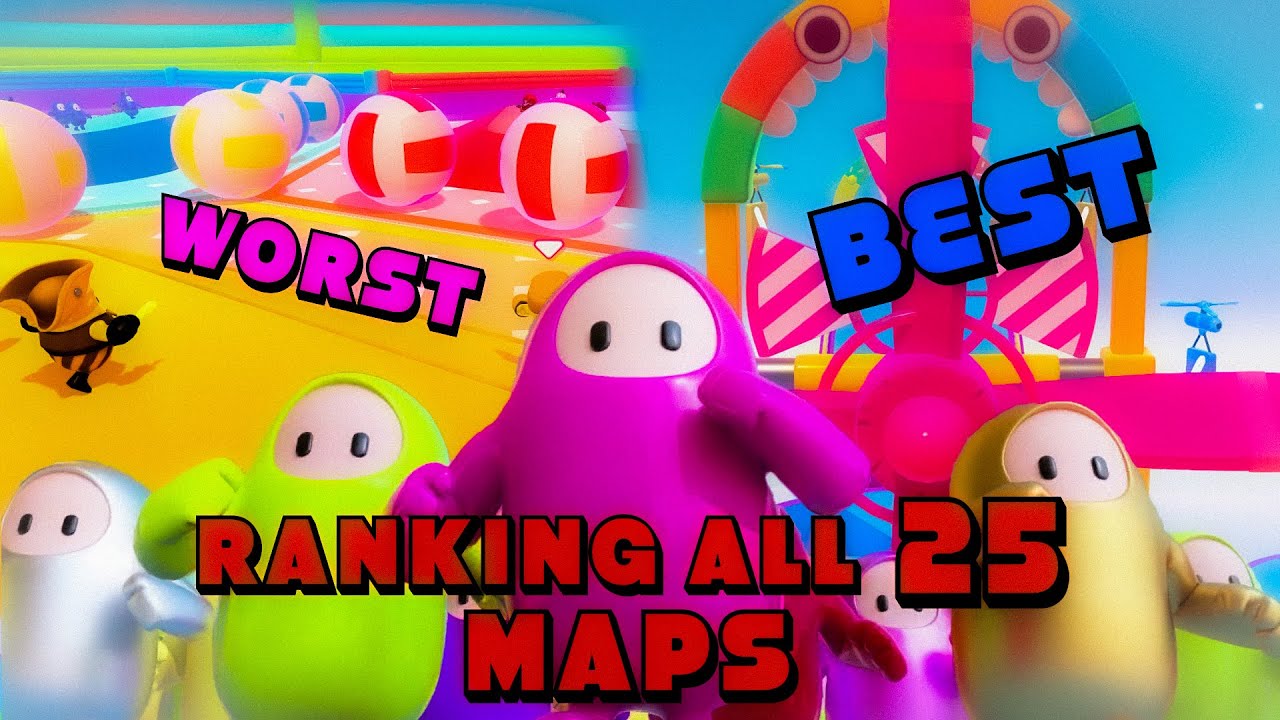 All Fall Guys Maps Ranked Worst to Best