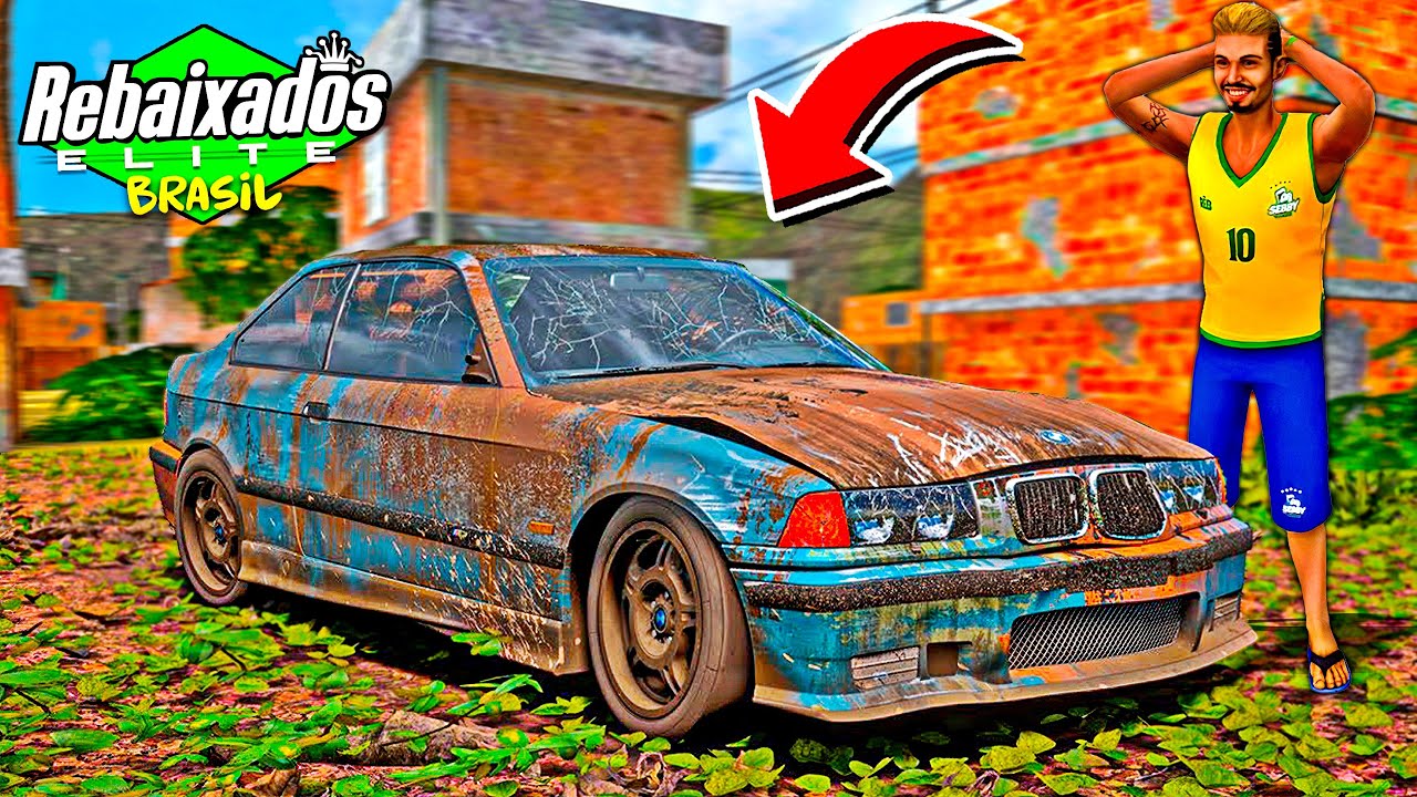 ENCONTREI UMA BMW ANTIGA ENFERRUJADA no REBAIXADOS ELITE BRASIL