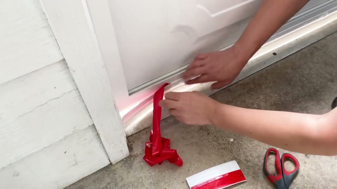 Vellure&reg; Door Draft Stopper for Bottom of Door, Take away the guesswork! HOW TO INSTALL in 5 min wit